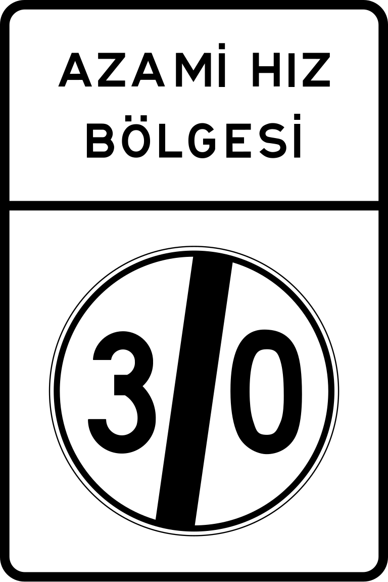 Azami Hız Bölgesi Sonu