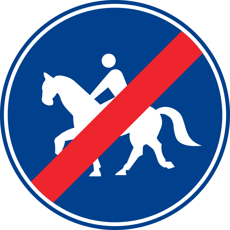 Mecburi Atlı Yolu Sonu
